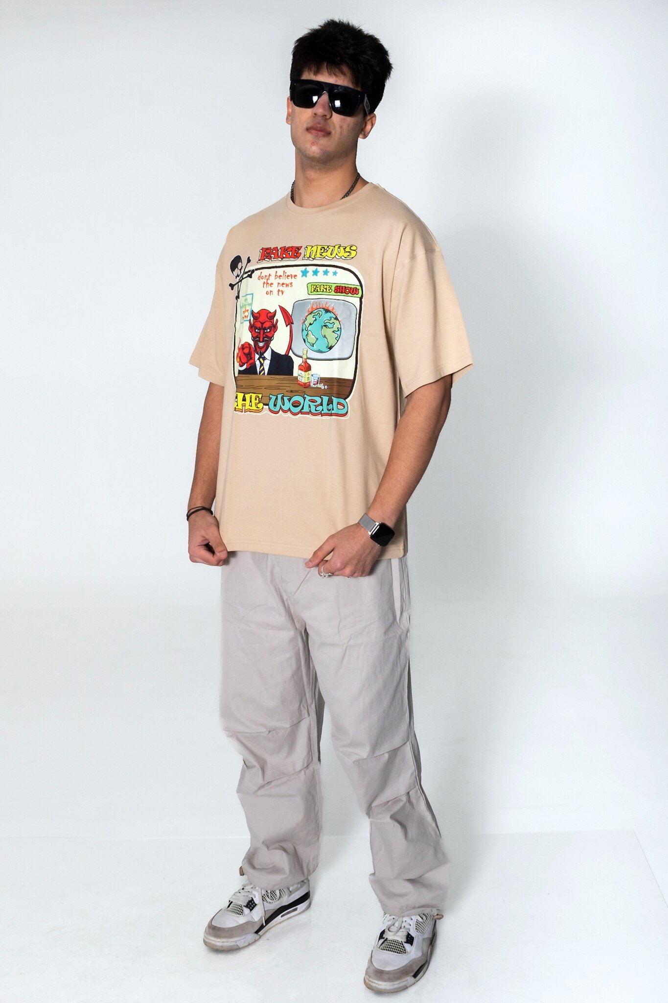 Fake News Oversized T-shirt