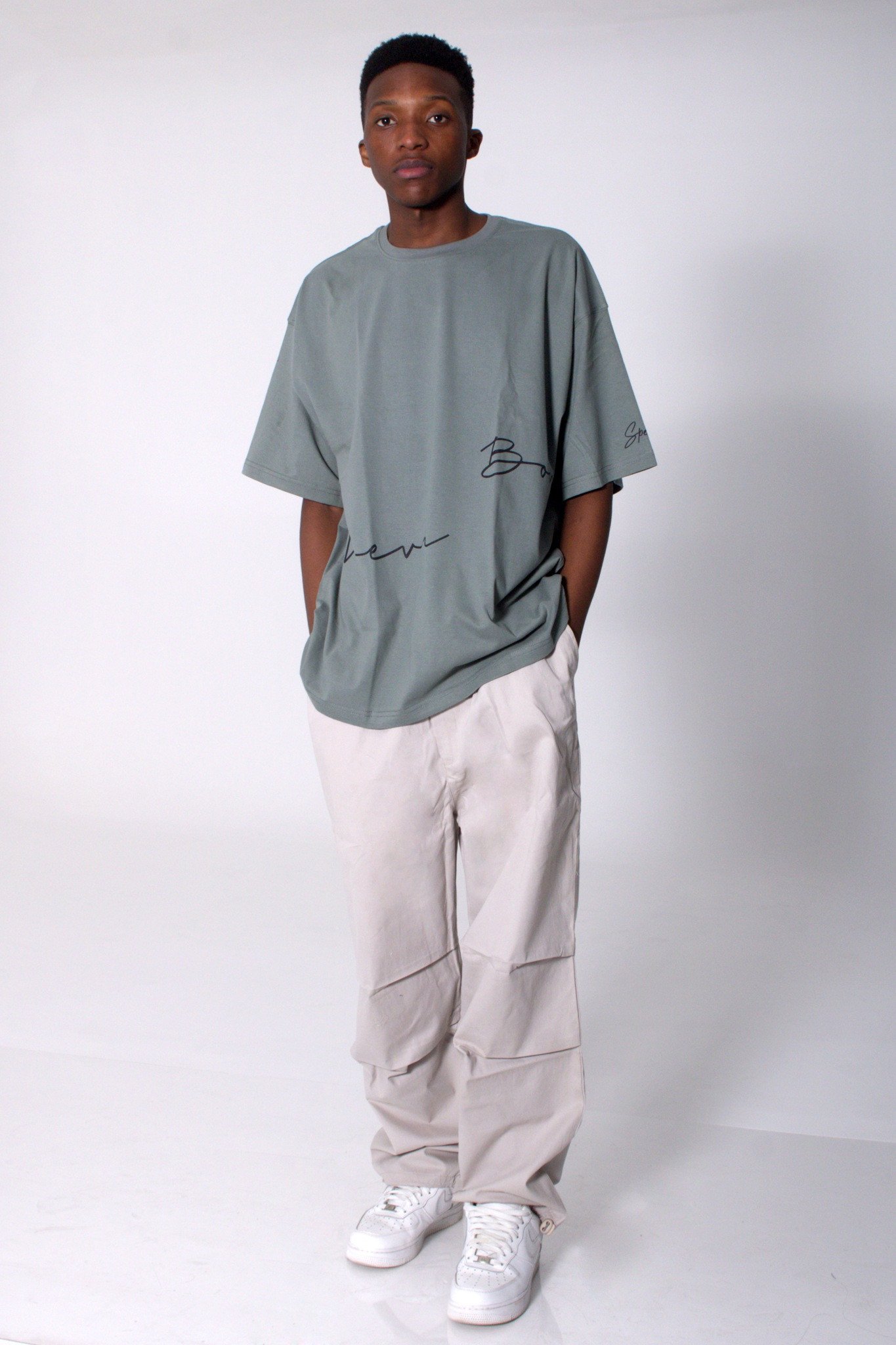 Parachute Pants Grey