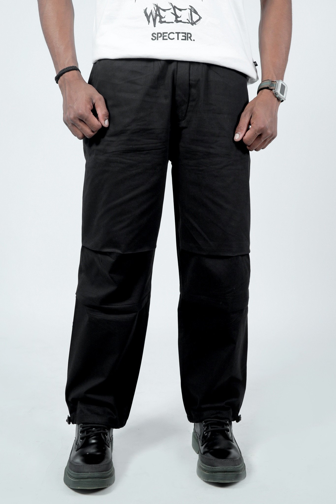 Parachute Pants Black
