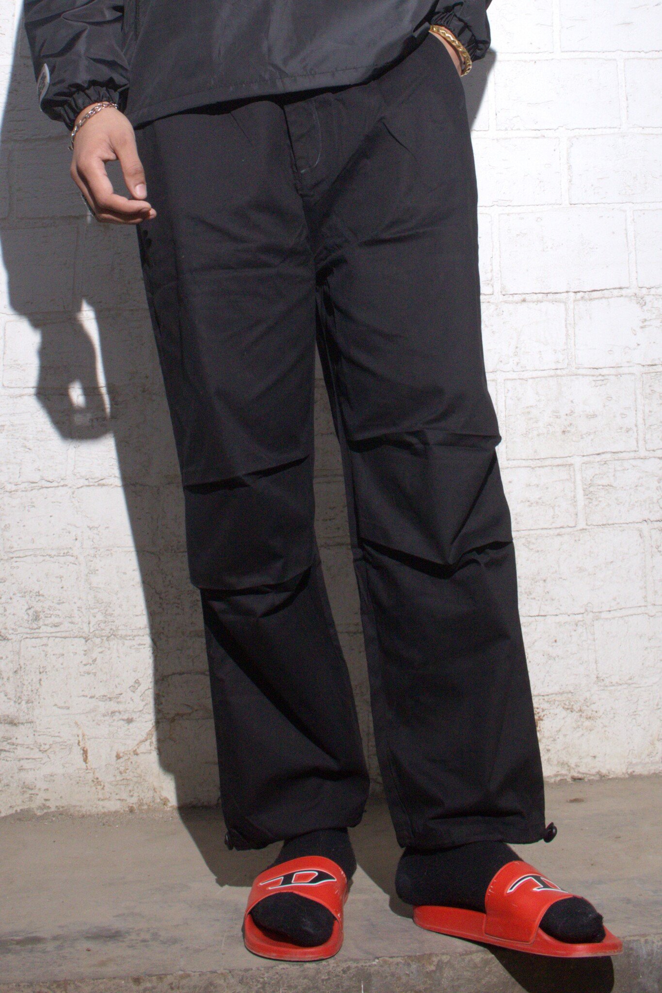 Parachute Pants Black