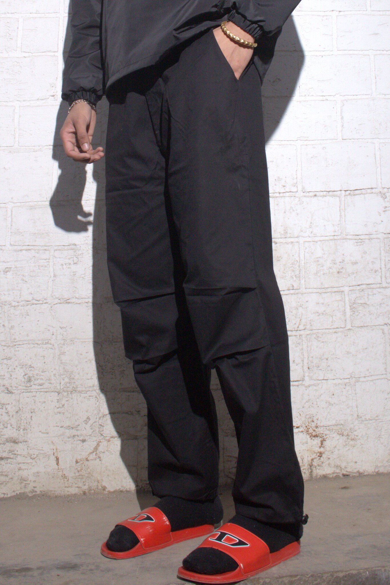 Parachute Pants Black