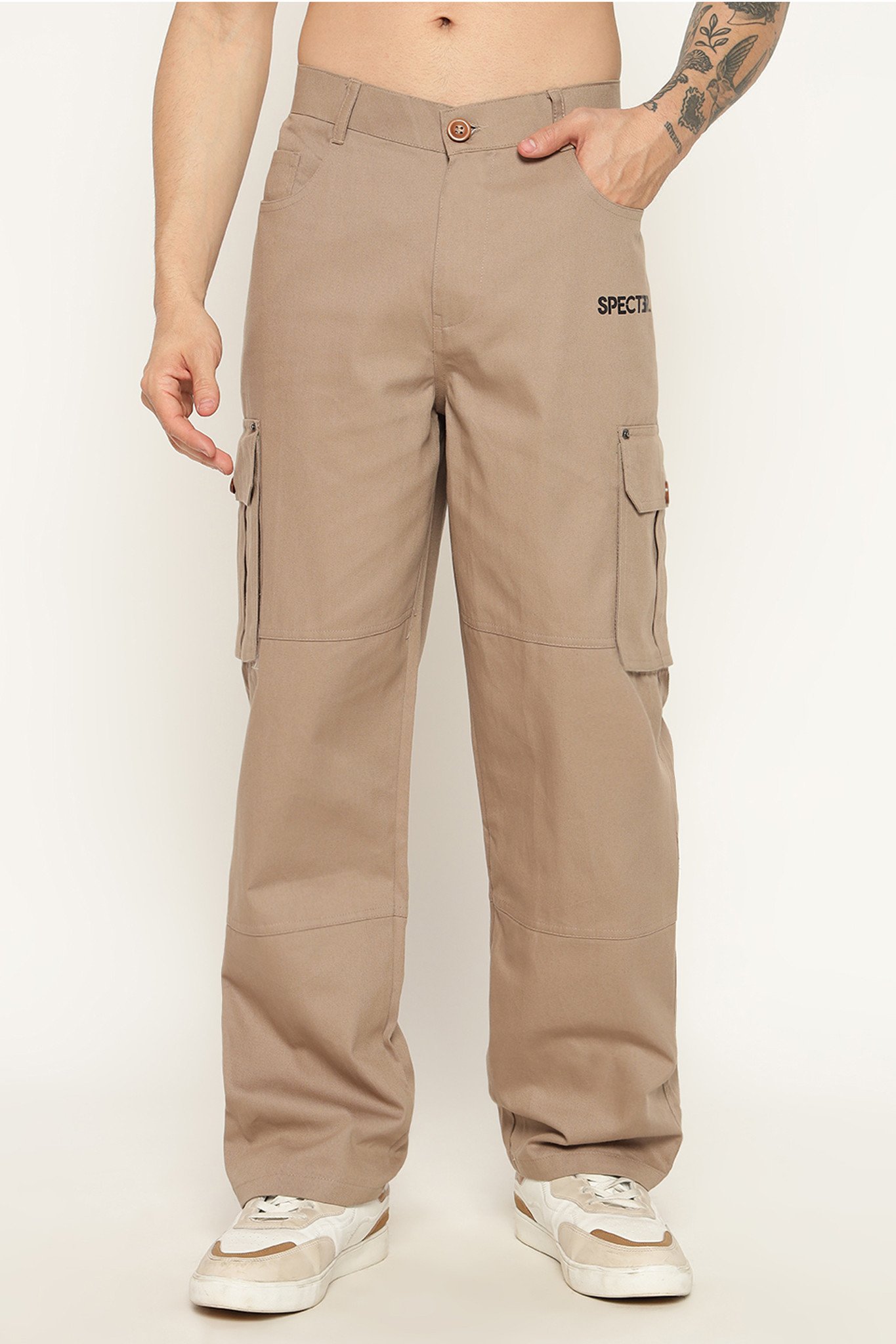 CARGO PANTS (BEIGE)
